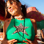 Green X Cheetah STARGIRL Crop image 2