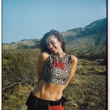 Cheetah X Red STARGIRL Crop image 0