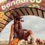 STARGIRL Crop - Red X Cheetah