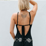 O-Ring Jumpsuit - Black Modal