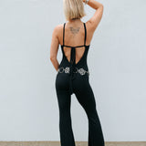 O-Ring Jumpsuit - Black Modal