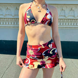 Flower Power Skirt Set