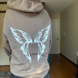 The Butterfly Hoodie - Vintage Brown