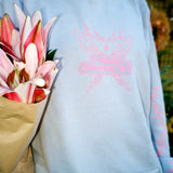 The Butterfly Hoodie - Blue x Pink