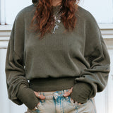 The Groove Hoodie - Moss